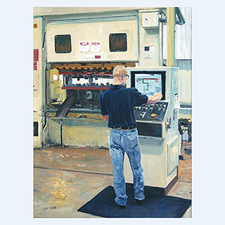 Großserienproduktion | RES Manuf., Milwaukee USA | 2004 | 80 x 60 cm | Öl/Leinwand