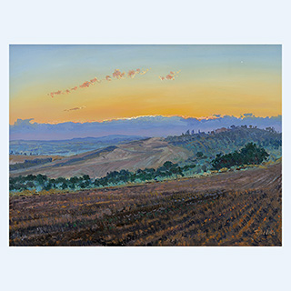 Bei Lucignano d'Asso | Toskana | 2004 | 60cm x 80cm | Öl/Leinwand