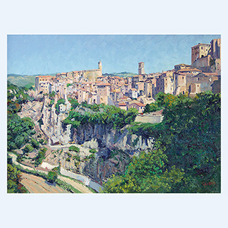 Sorano | Toskana | 2004 | 60 x 80 cm | Öl/Leinwand