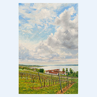 Bei Schloss Maurauch | Bodensee | 2010 | 120cm x 75cm | Öl/Leinwand