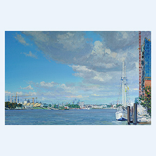 Grasbrookhafen | Hamburg | 2012 | 65 x 100 cm | Öl/Leinwand