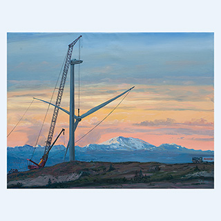 Mt McKinley | Michels, Brownsville, WI USA | 2013 | 75cm x 100cm | Öl/Leinwand