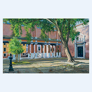 San Franceso della Vigna | Venedig | 2015 | 55cm x 85cm | Öl/Leinwand