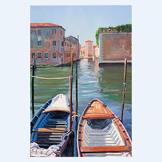 Rio della Vergini | Venedig | 2015 | 75 x 50 cm | Öl/Leinwand