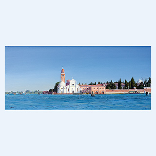 San Michele | Venedig | 2015 | 45 x 100 cm | Öl/Leinwand