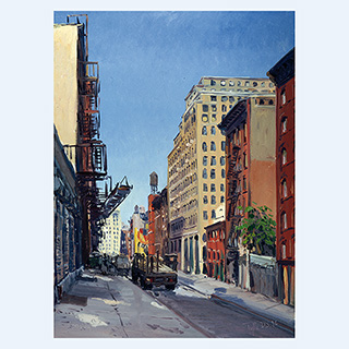 Crosby St. | New York | 31.05.1996 | 60 x 45 cm | Öl/Malkarton