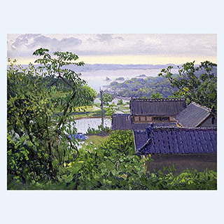 Irocha-Inseln | Japan | 29.05.1995 | 30 x 40 cm | Öl/Malkarton