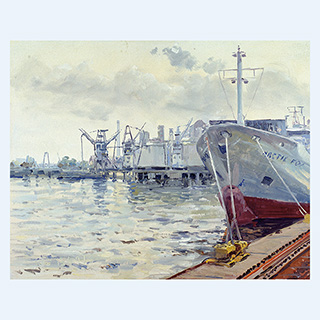 Arctic Fox | Hamburg | 13.06.1997 | 40 x 50 cm | Öl/Malkarton