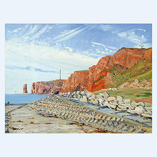 Helgoland 1 | Helgoland | 10.10.1997 | 30 x 40 cm | Öl/Malkarton