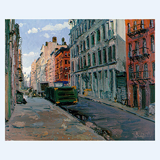 Crosby Street | New York | 02.04.1998 | 40 x 50 cm | Öl/Malkarton