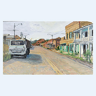 Bisbee | Arizono, USA | 01.08.1998 | 30 x 50 cm | Öl/Malkarton