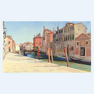 Fondamenta die Riformati | Venedig | 20.03.2000 | 30 x 50 cm | Öl/Malkarton