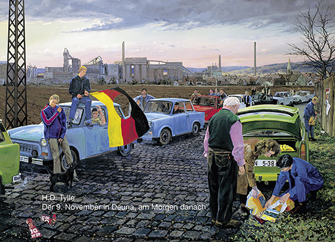 9.11.89 in Deuna, am Morgen danach