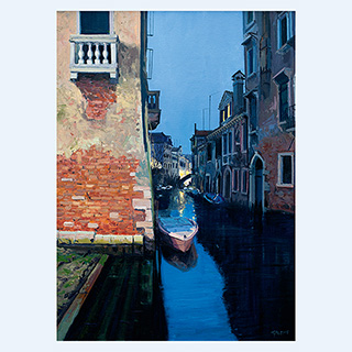 Canal San Francesco | Venedig | 2015 | 80 x 60 cm | Öl/Leinwand
