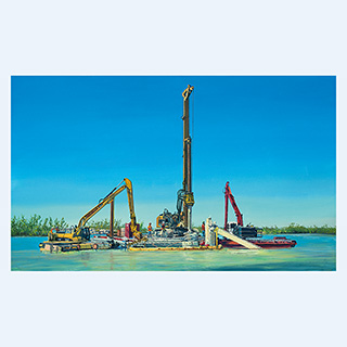 Power Foundation in Key West | Michels, Florida, USA | 2018 | 90cm x 150cm | Öl/Leinwand