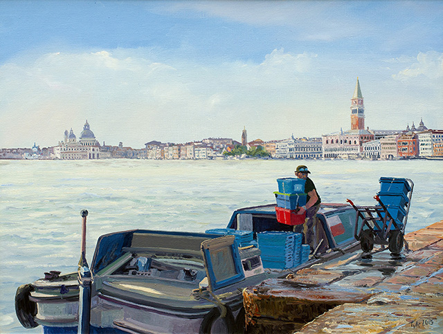 2015 | Calle San Biago | Venedig | 50 x 65cm | Öl/Leinwand