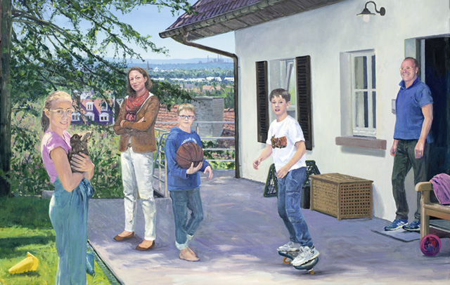 2020 | Fam. Kramer | Heidelberg | 90 x 140cm | Öl/Leinwand