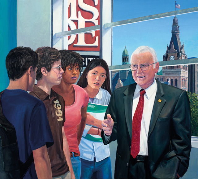 2022 | Hermann Viets | MSOE Milwaukee, USA | 180 x 200cm | Öl/Leinwand 2022 | Hermann Viets | MSOE Milwaukee, USA | 180 x 200cm | Öl/Leinwand
